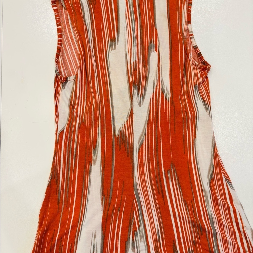 Banana Republic Red and White Twist Front Blouse size xs - Picture 4 of 7